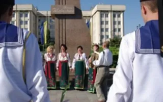 Митинг в честь 152-й годовщины перезахоронения Т.Г. Шевченко