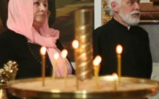 Гашение марки к 1025-летию Крещения Руси