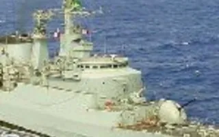 Посещение бразильского фрегата жителями Севастополя