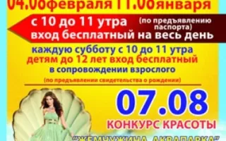 День именинника в Аквапарке