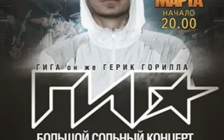 Сольный концерт Гига в Art-club Artishock