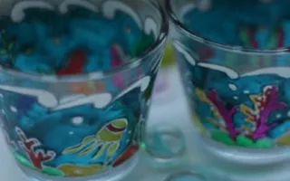Hand-made: декоративная роспись бокала с Наталией Сечиной