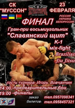 Финал международного гран-при «Славянский щит» 23 февраля 2014