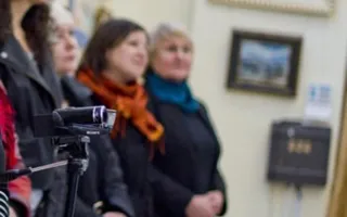 Выставка памяти художника Владимира Шарыги в СГО НСХУ