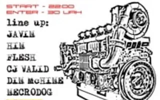 Diesel Power Techno Party в dj cafe «ВОЛНА» 4 апреля 2014