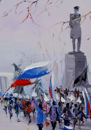 Литературно-музыкальная композиция «Весна освобождения» в библиотеке Толстого
