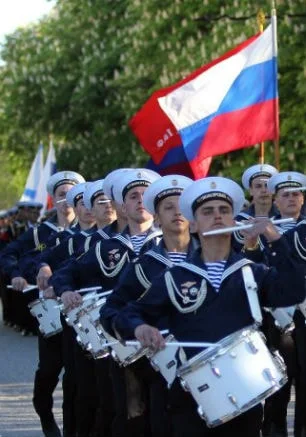 Репетиция военного парада ко дню Победы ​28 апреля 2015