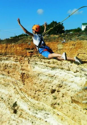 Jump & Fly: прыжки с верёвкой над морем на мысе Фиолент