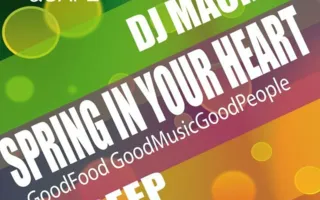 Вечеринка «Spring in Your Heart» в OM Cafe 5 апреля 2014