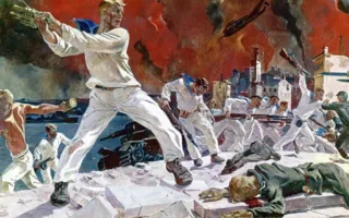 Литературно-музыкальный вечер «Твердыня черноморской славы» к 70-летию освобождения Севастополя и Дню победы в библиотеке имени Толстого