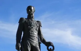 Торжественное открытие памятника адмиралу Дмитрию Сенявину 8 мая 2014