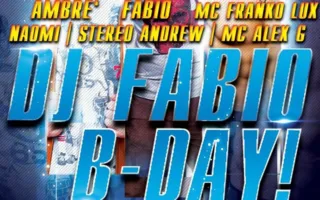 Dj Fabio B-Day в ночном клубе Butterfly