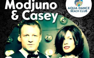 Modjuno & Casey в Aqua Dance Club 9 августа 2014