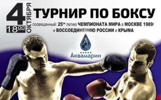 Турнир по боксу, посвящённый 25-летию Чемпионата мира в Москве
