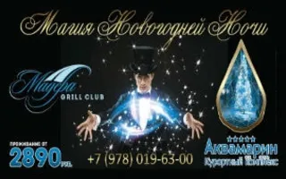 Магия новогодней ночи в ресторане «Grill Club Madera» ​31 декабря 2014