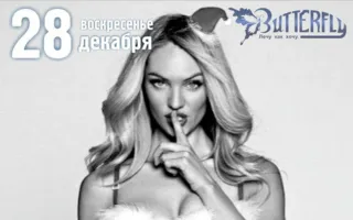 Вечеринка «​О чём молчат Снегурочки» в ночном клубе Butterfly 28 декабря 2014