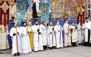 Рождественский крестный ход 7 января 2015
