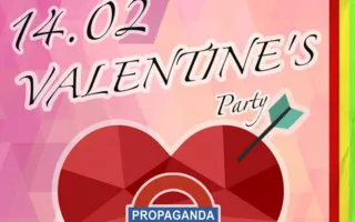Вечеринка «Valentine's Party» в арт-баре Propaganda