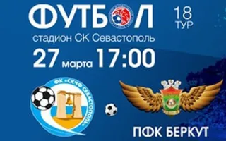 Футбольный матч «СКЧФ Севастополь» – ФК «Океан» (Керчь)