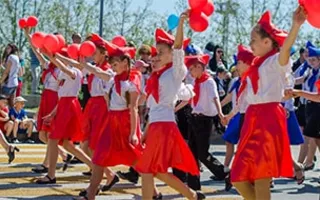 Парад-шествие Союза детских организаций