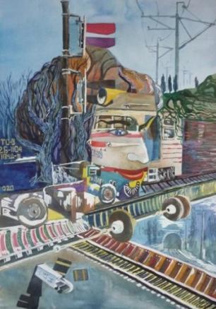 Открытие выставки художественных работ Кирилла Булатова