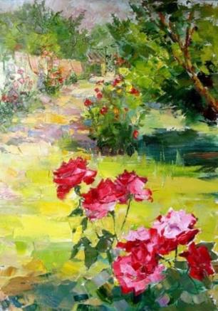 Открытие выставки «Первое свидание» ялтинской художницы Элеоноры Щегловой