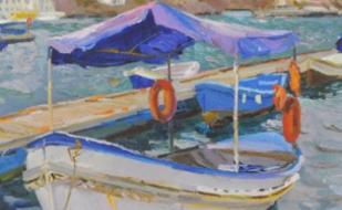 Выставка работ участников пленэра "Аквамарин V". Открытие